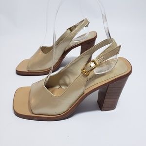 Kenneth Cole Reaction Sandal Heels Squared Block